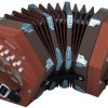 Hohner, 49 D40 Concertina, con bolsa de transporte 20 teclas