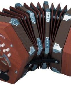 Hohner, 49 D40 Concertina, con bolsa de transporte 20 teclas