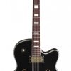 Guitarra eléctrica semiacústica Stagg A300 Jazz - Negro