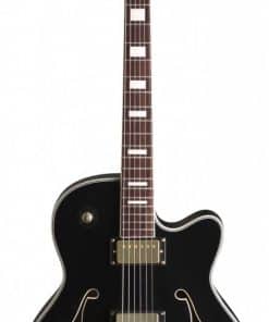 Guitarra eléctrica semiacústica Stagg A300 Jazz - Negro