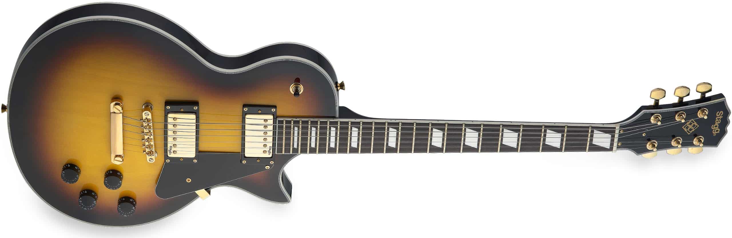 Guitarra Eléctrica Stagg L400-TS Classic Rock de 6 Cuerdas
