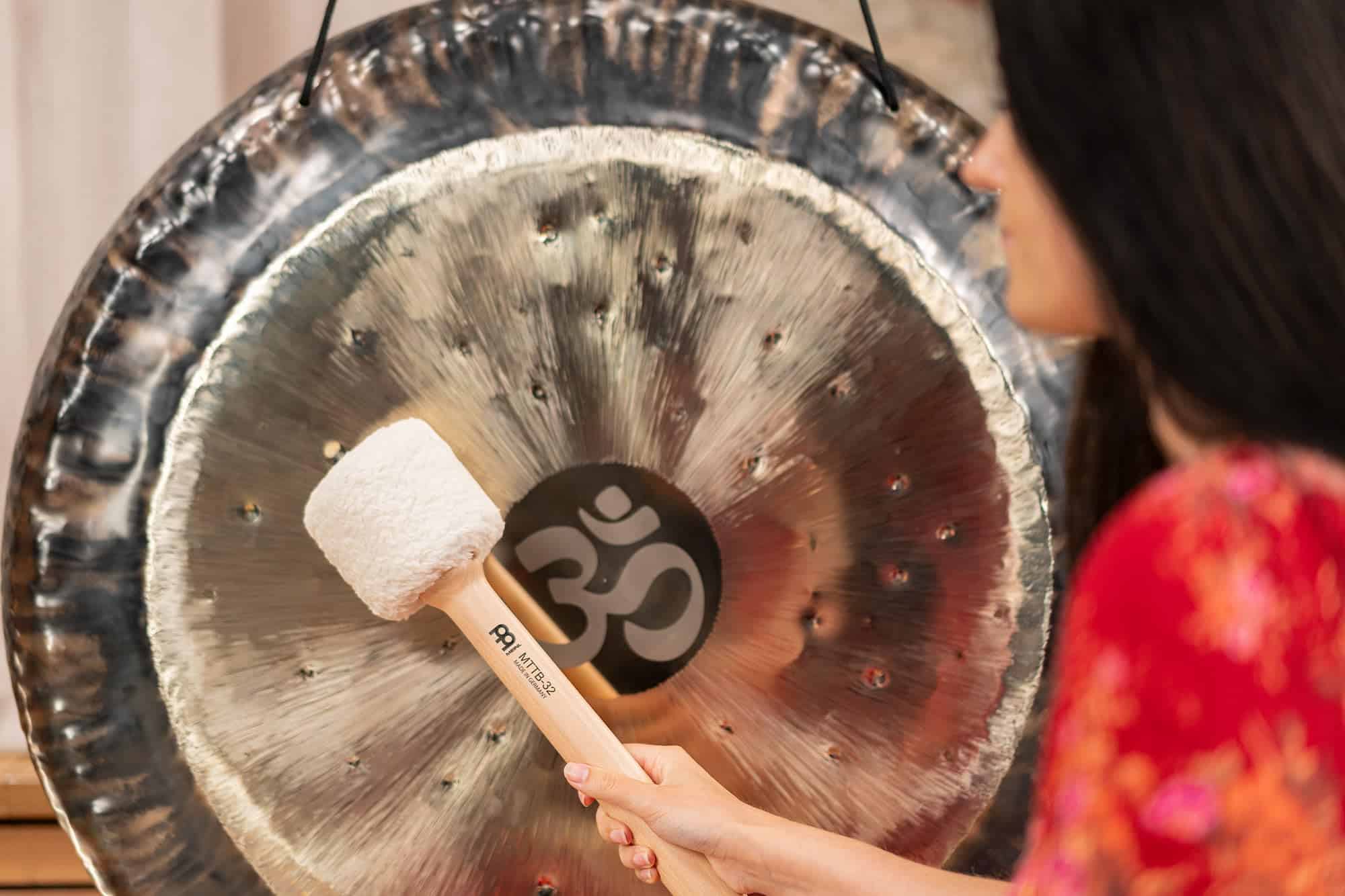 Baqueta para Gong/Tam Tam con Mango de Madera de Haya y - Imagen 3