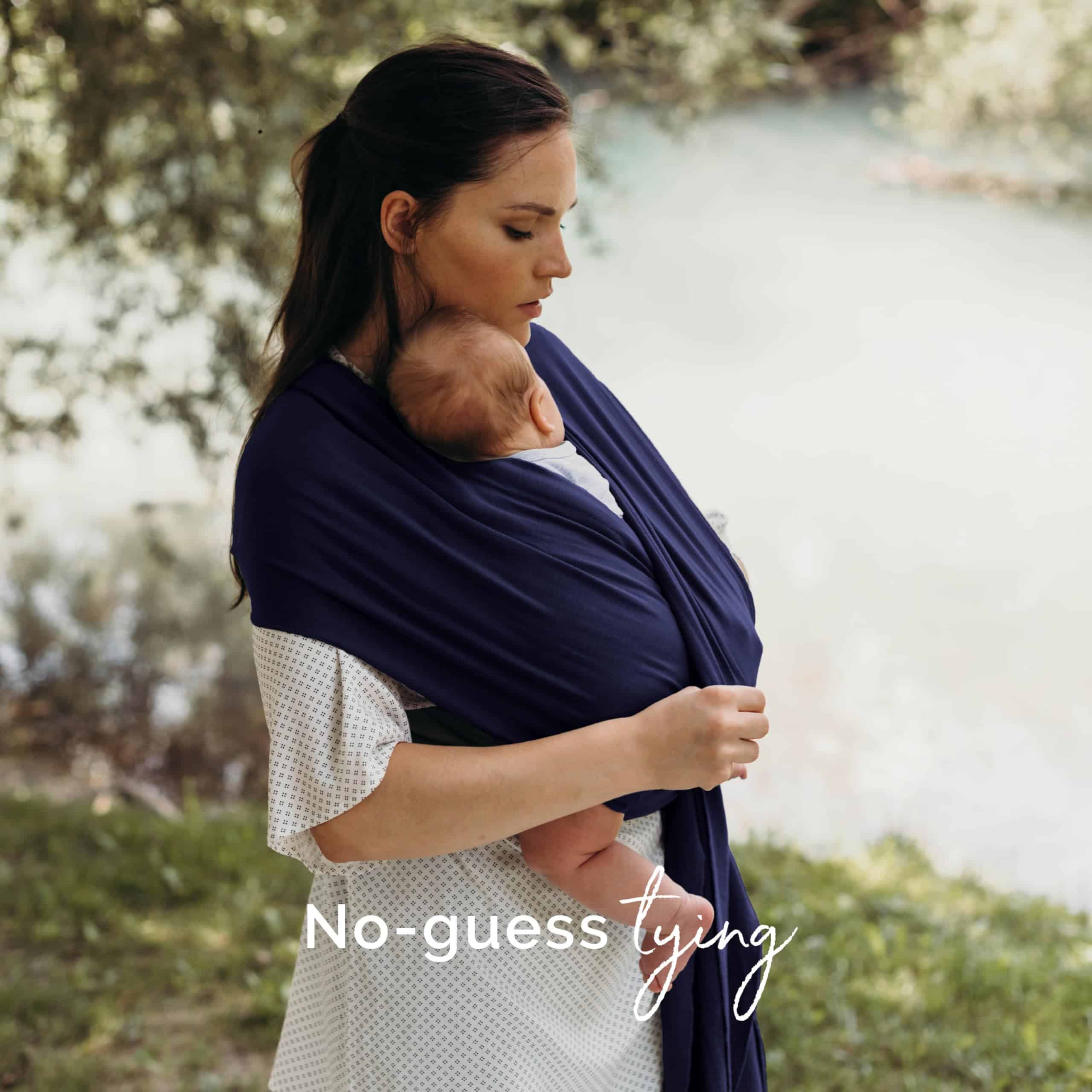 Portabebés Boba Wrap - Portabebés Original para Recién - Imagen 8