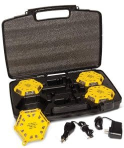 Kit de 4 Luces LED de Emergencia Aervoe (Amarillo)