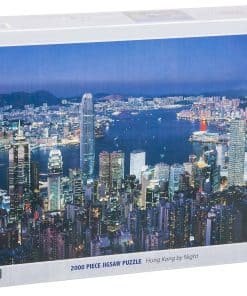 Rompecabezas de 2000 Piezas TOMAX Hong Kong de Noche