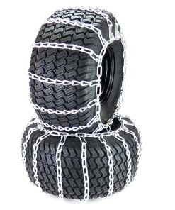 Cadenas para neumáticos de tractor de nieve de 2 eslabones