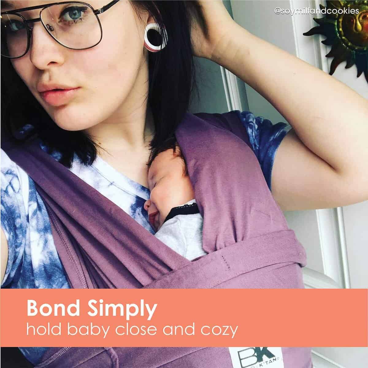 Portabebé Original Baby K'tan: #1 Fácil de Envolver, Suave, - Imagen 7