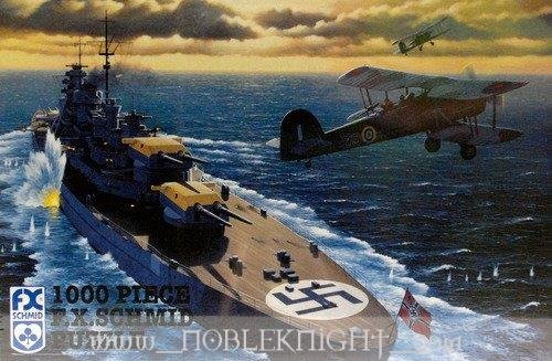 Rompe La Bismarck - Puzzle F.X. Schmid de 1000 Piezas