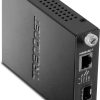 Conversor de medios de fibra TRENDnet 100/1000Base-T a SFP,