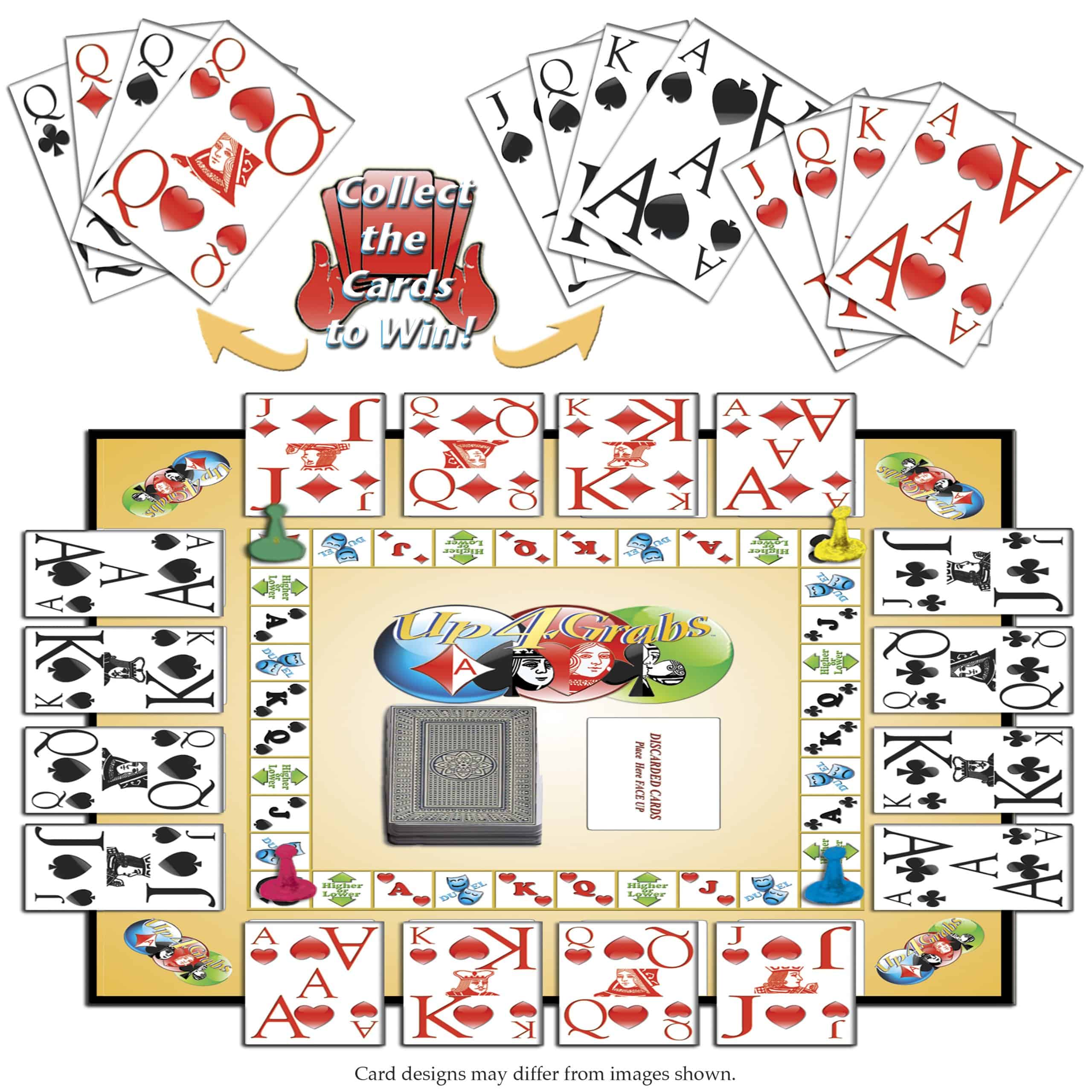 Up 4 Grabs - Un Juego de Mesa de Cartas Único Lleno de - Imagen 7