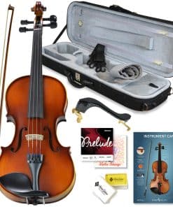 Conjunto de violín para principiantes de tamaño 1/2 por