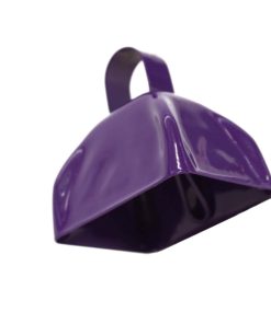 Campana de vaca de metal de 3 pulgadas (1 docena) - Morado