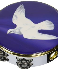 Pandereta Remo, Diámetro de 8", 8 Pares de Cencerros x 2