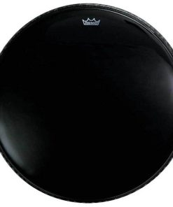 Remo Powermax Ebony Crimplock Bass Drumhead, 32"