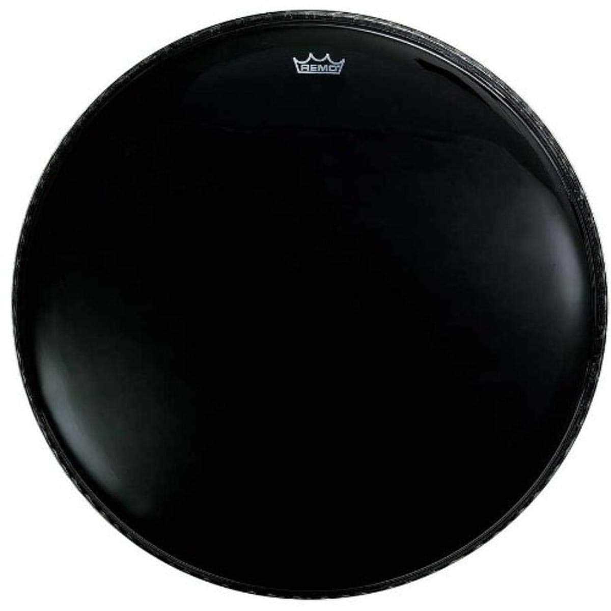 Remo Powermax Ebony Crimplock Bass Drumhead, 32"