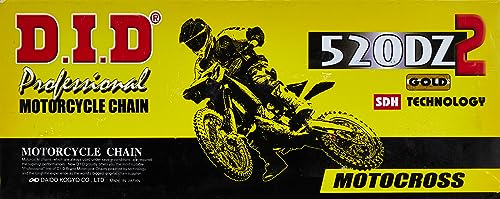 Cadena DID (520DZ-120) Dorada de Alto Rendimiento 120