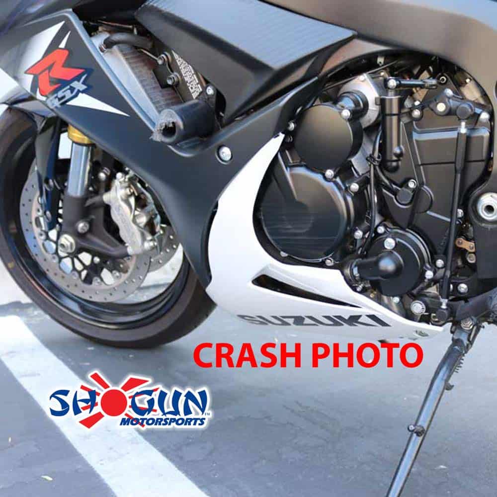 Shogun Suzuki GSXR600 GSXR750 2011 a 2024 Negro No Cut - Imagen 5