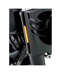 Luces de giro delanteras de LED negras Alloy Art FDH-2