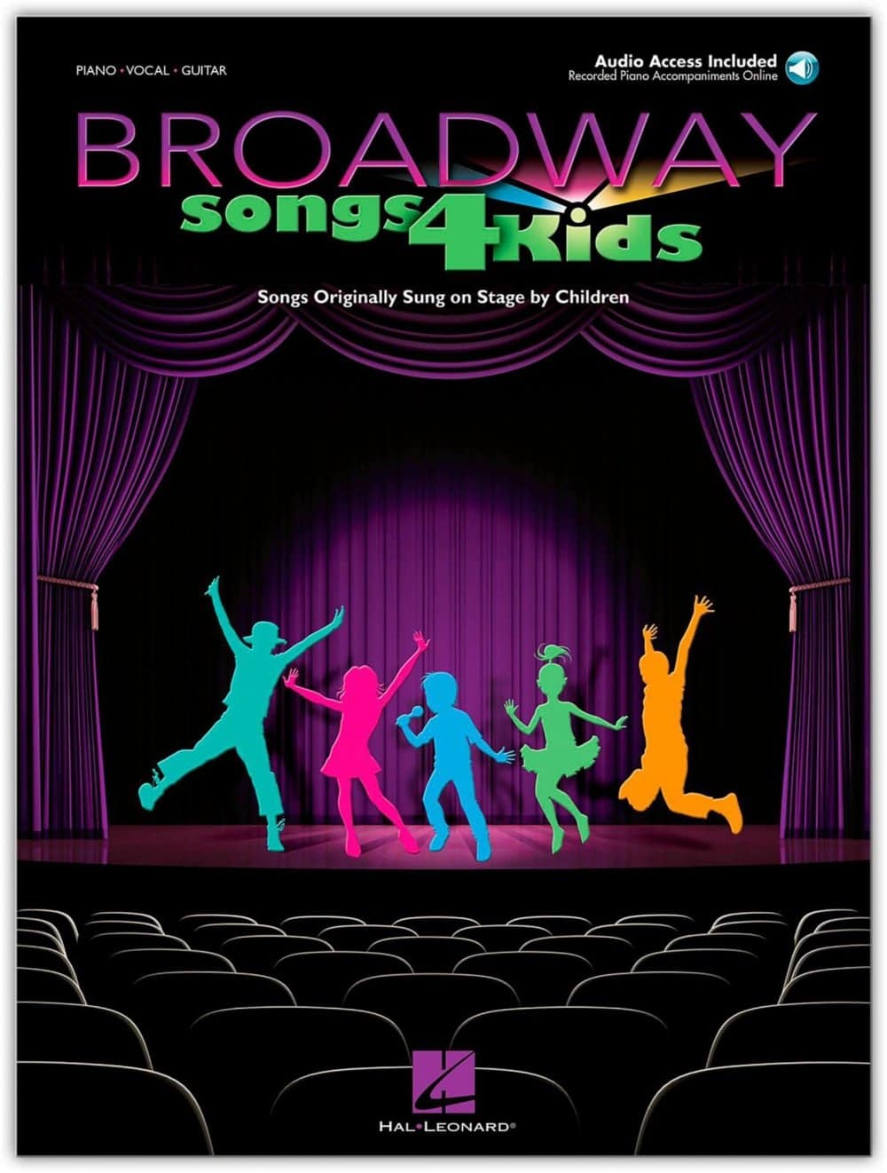 Canciones de Broadway para Niños (Libro/Audio en Línea)