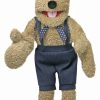 Titere de Oso Tontito de 28" con Manos con Mitones, Estilo
