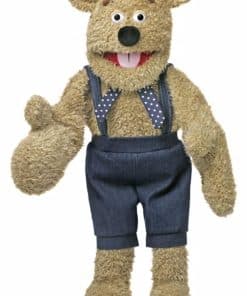 Titere de Oso Tontito de 28" con Manos con Mitones, Estilo