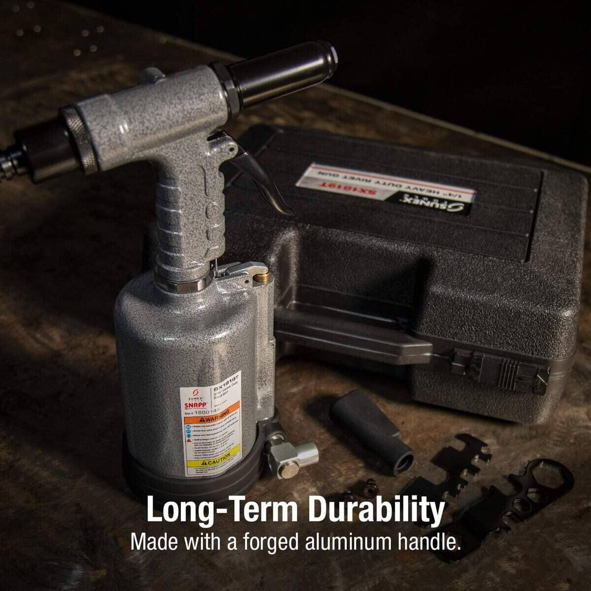 SUNEX TOOLS SX1819T, Pistola de Remaches de Alta - Imagen 5