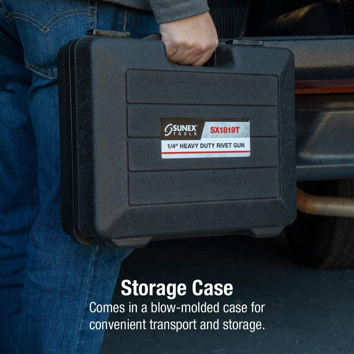 SUNEX TOOLS SX1819T, Pistola de Remaches de Alta - Imagen 6