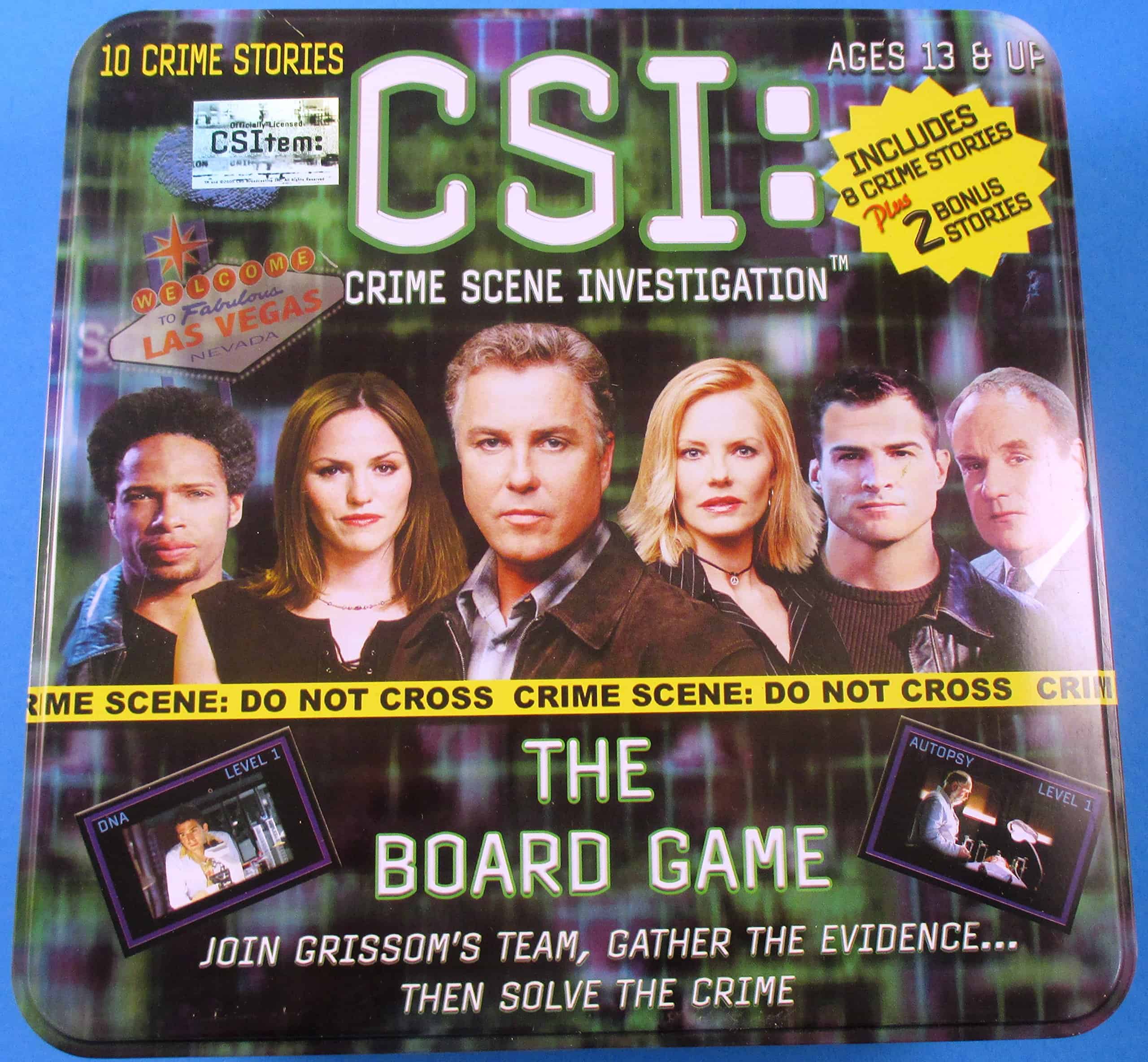 CSI: Crime Scene Investigation. The Board Game