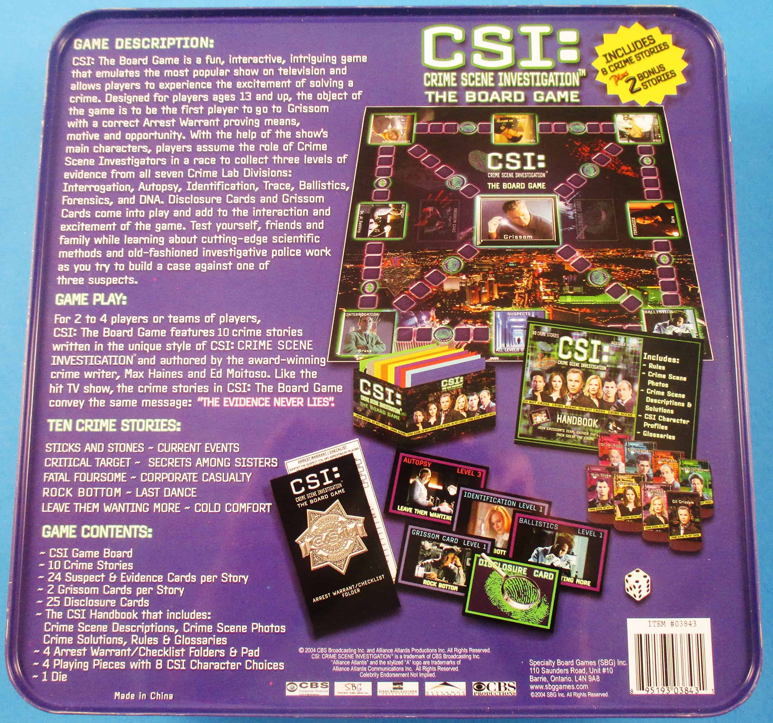CSI: Crime Scene Investigation. The Board Game - Imagen 3