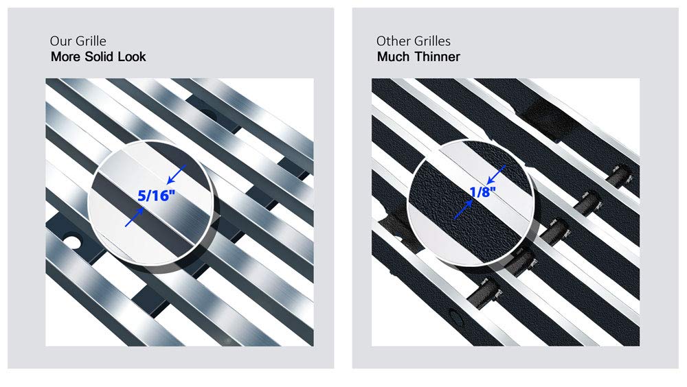 Parrilla delantera de inserción de rejilla APS compatible - Imagen 6