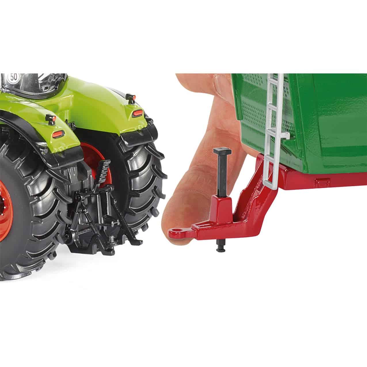 Tractor Claas Axion 950 Farmer SIKU 3280, Verde - Imagen 4