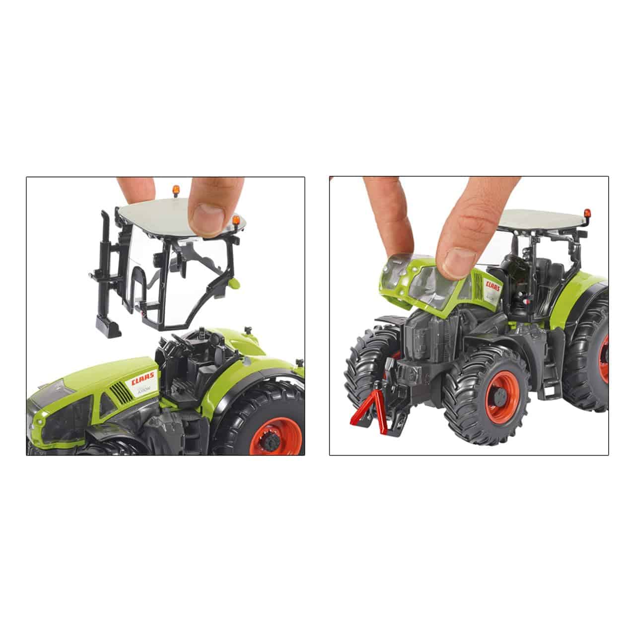 Tractor Claas Axion 950 Farmer SIKU 3280, Verde - Imagen 5