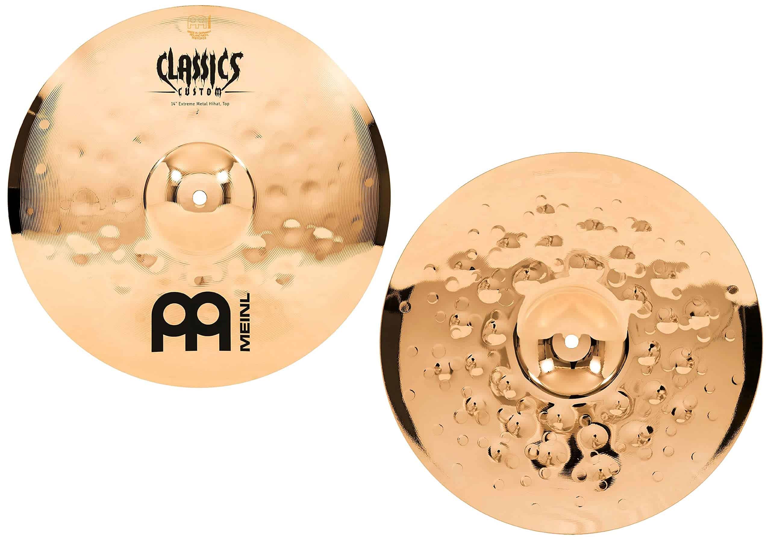 Par de Platillos Hi-Hat (Hola-Hola) Meinl 14" - Classics - Imagen 3