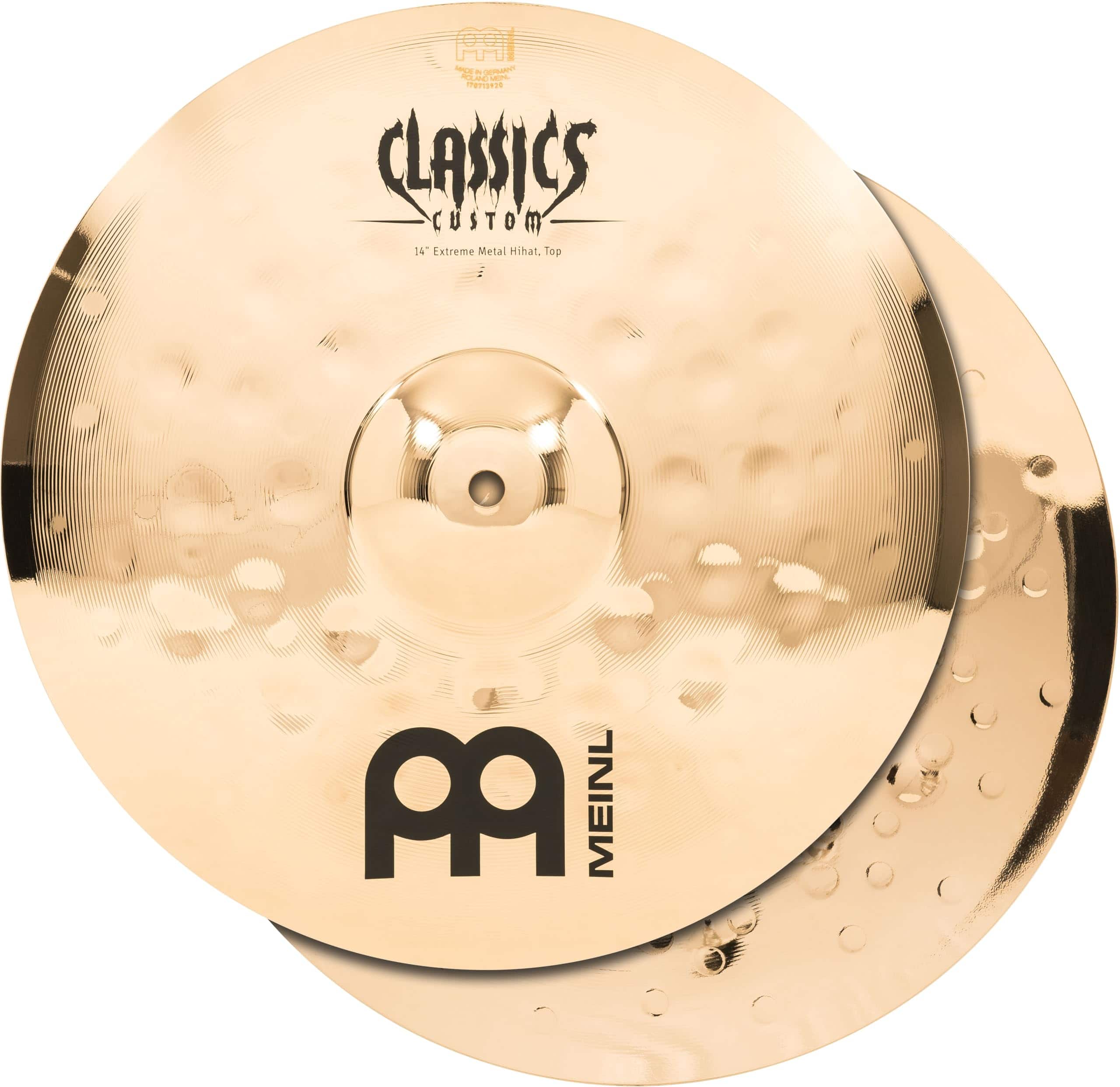 Par de Platillos Hi-Hat (Hola-Hola) Meinl 14" - Classics