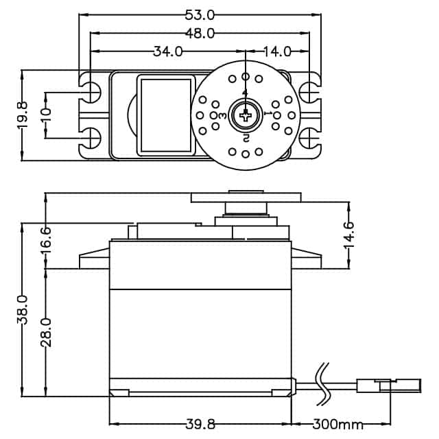 Servo HiTec 35585S HS-5585MH Premium Digital Coreless de - Imagen 8