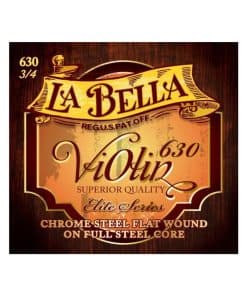 Cuerda de violín de acero cromado La Bella 630-3/4