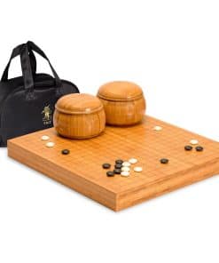 Set de Juego de Go de Bambú de Yellow Mountain Imports