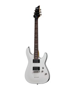 Guitarra eléctrica Schecter Omen-6 - Blanco Brillante