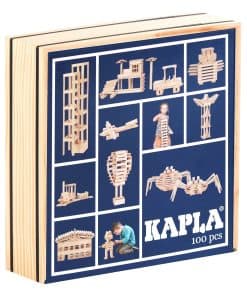Set de Construcción de Madera KAPLA con 100 Tablones de