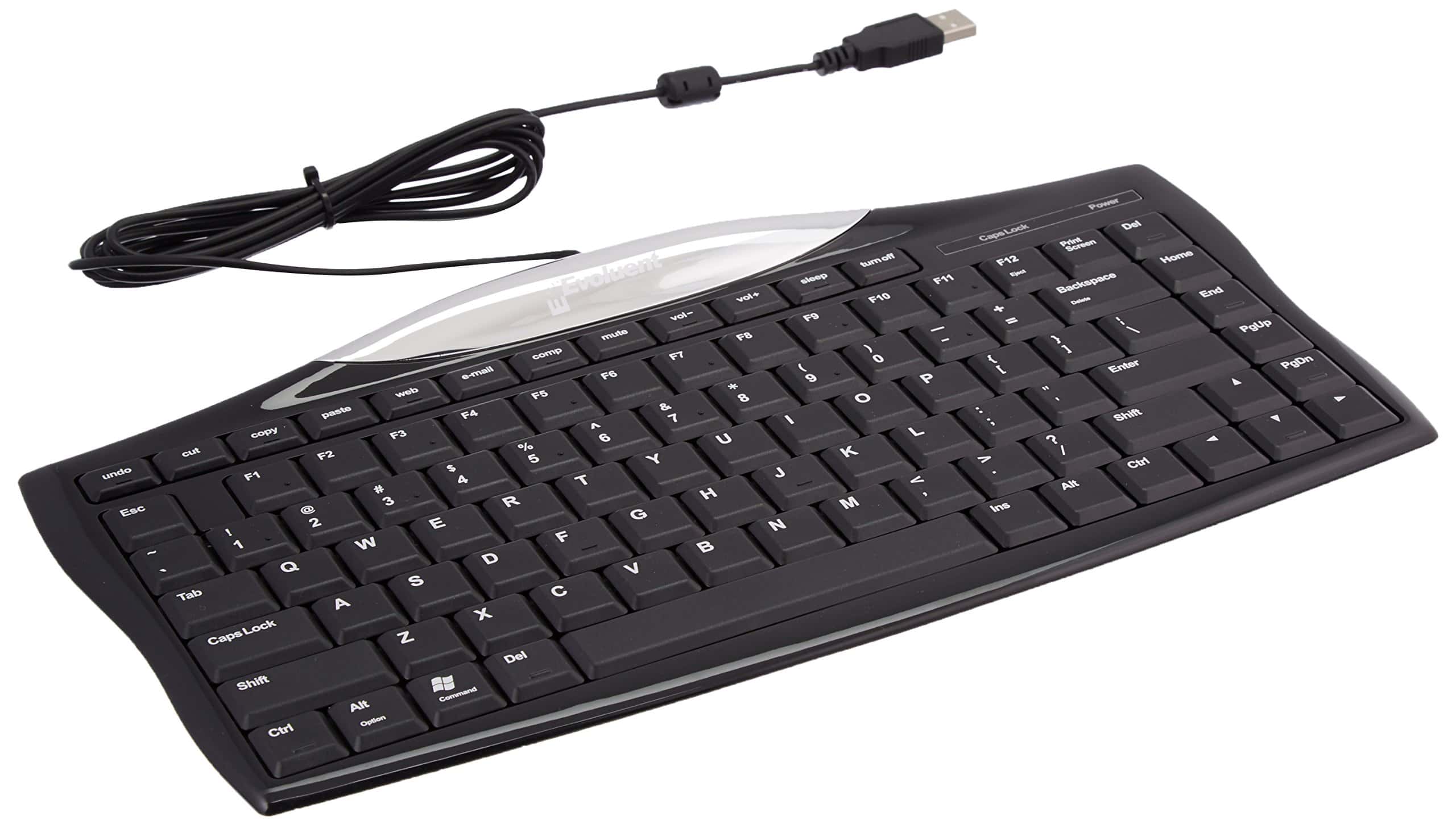 Teclado Compacto con Cable Evoluent Wired Essentials - EKB