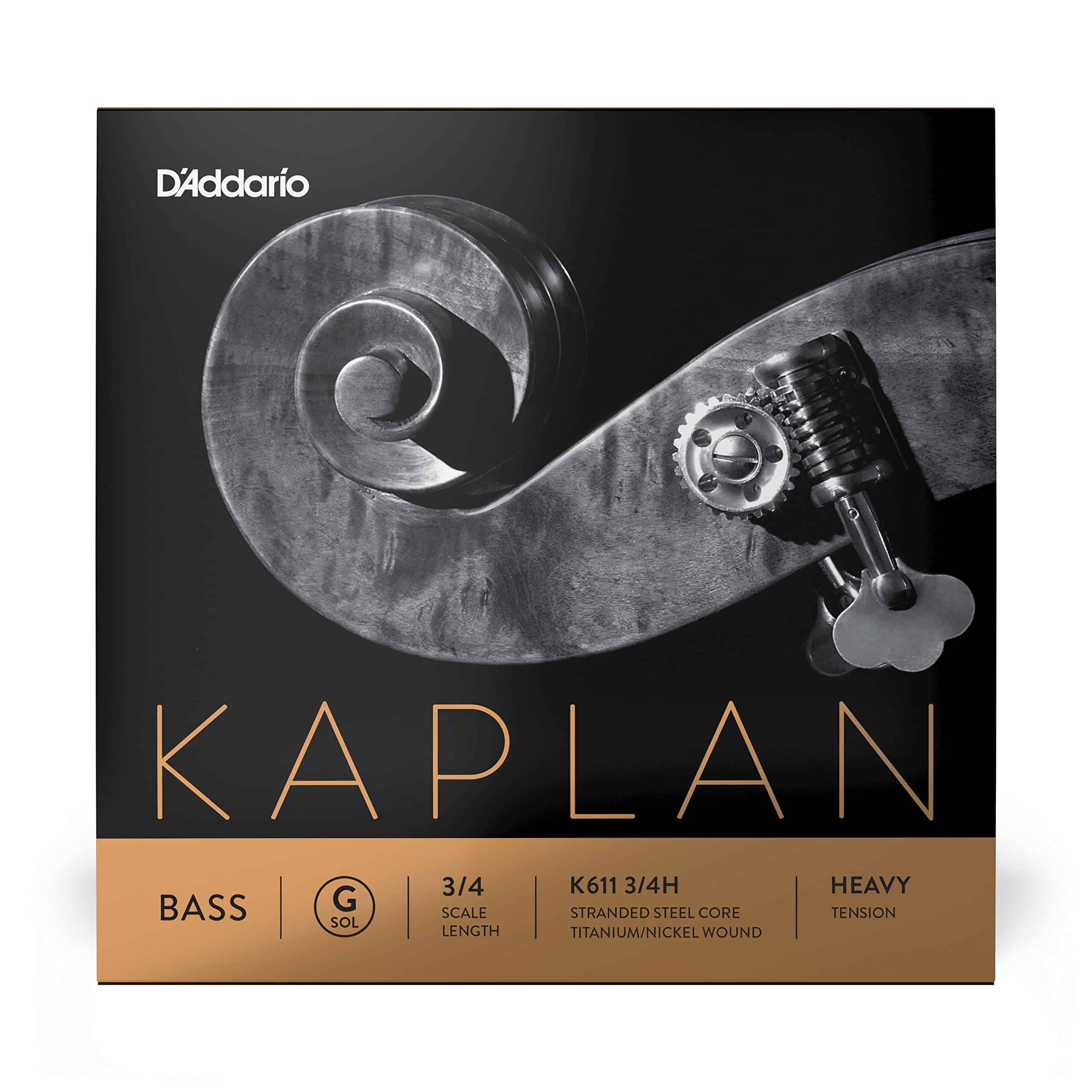 Cuerda D'Addario Kaplan - Cuerda Sol Individual - K611 3/4H
