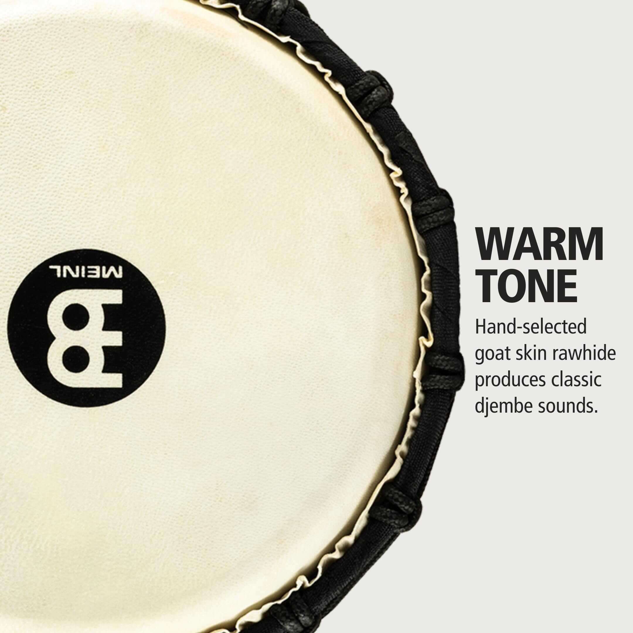 Meinl Percusión Djembe Tambor de Mano Instrumento Circular, - Imagen 5