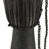 Meinl Percusión Djembe Tambor de Mano, -Negro Río