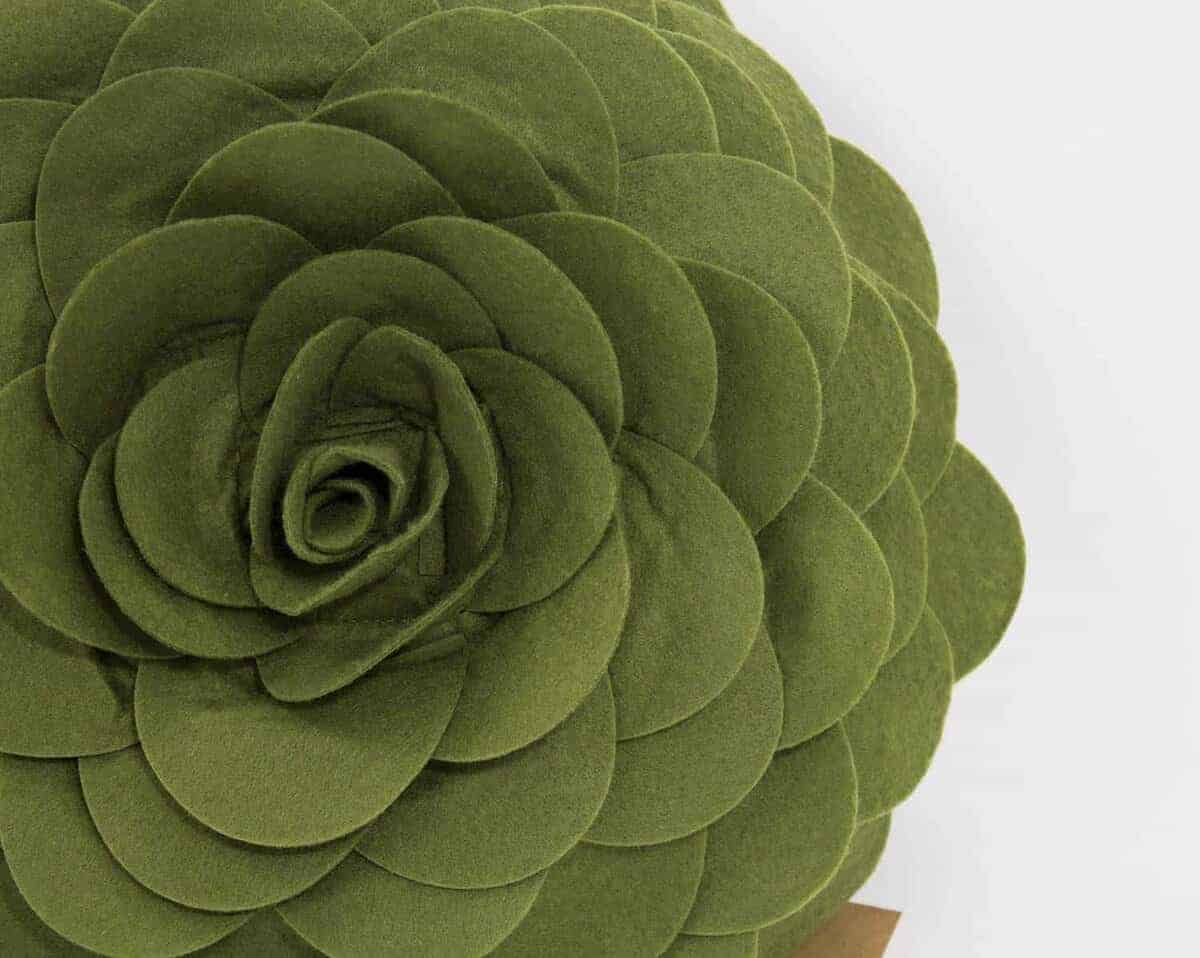 Almohada Decorativa Rellena Eva's Flower Garden de Fennco - Imagen 4