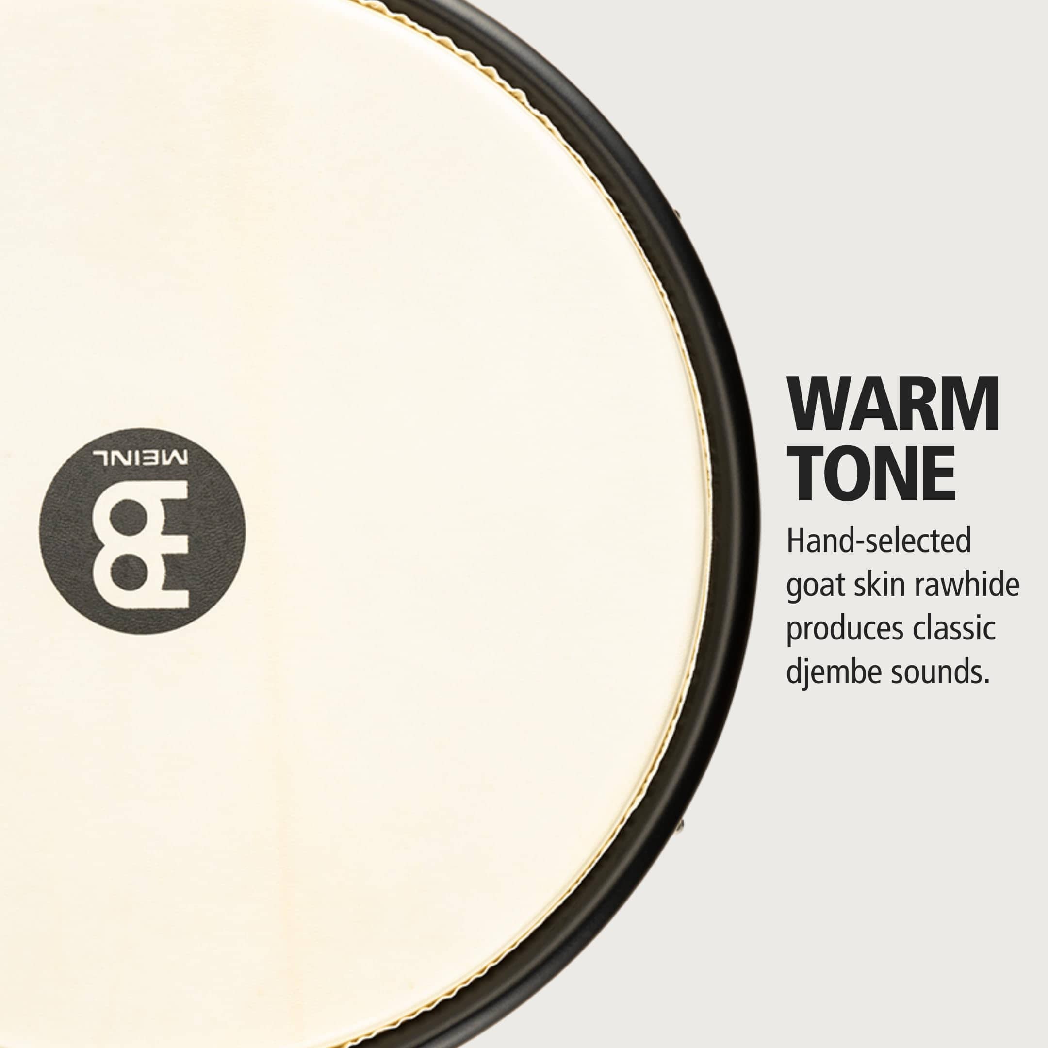 Meinl Percussion Djembe Tambor de Mano, Serie Headliner de - Imagen 5