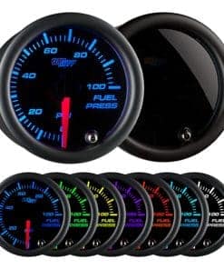 Kit de medidor de presión de combustible GlowShift Tinted 7