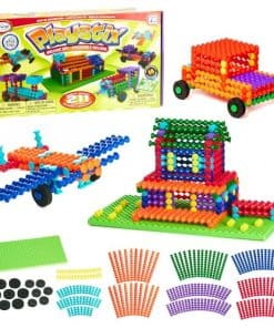 Juego de Construcción Playstix Set de Bloques de