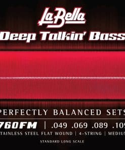 Cuerdas de Bajo La Bella 760FM Deep Talkin' Stainless Steel