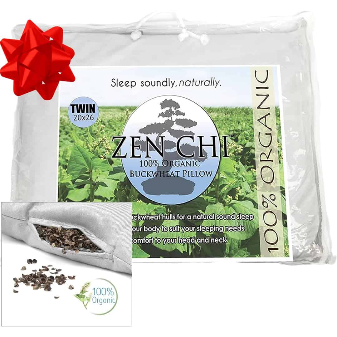 Almohada de Trigo Sarraceno ZEN CHI - Tamaño Twin Orgánica - Imagen 9