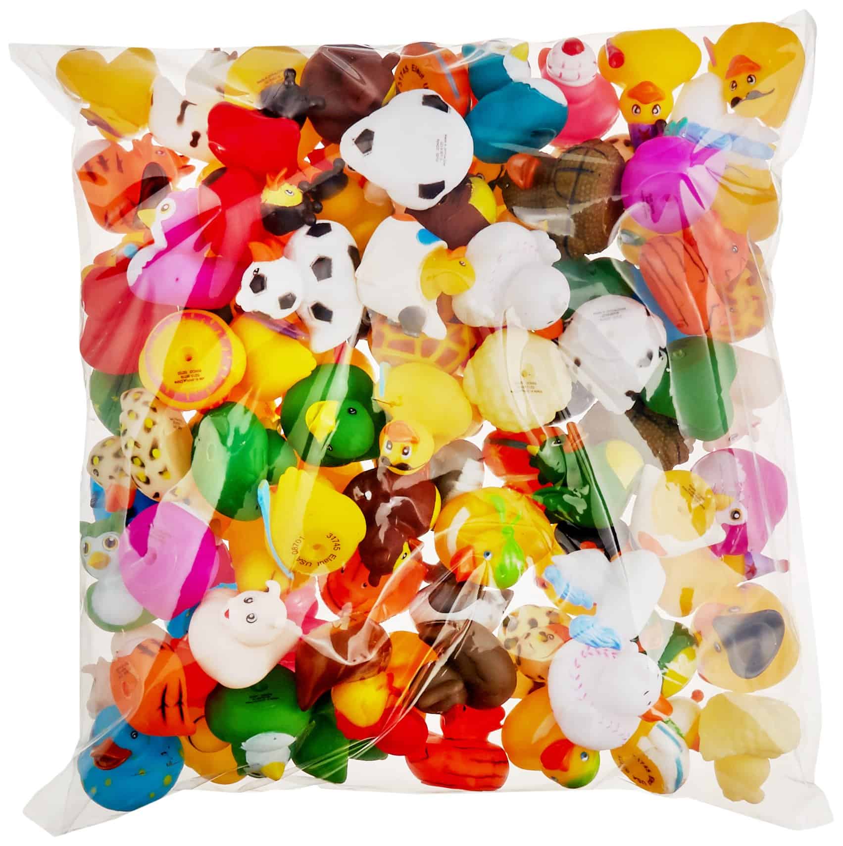 Paquete de 100 Patitos de Goma de 2 Pulgadas de Rhode - Imagen 3